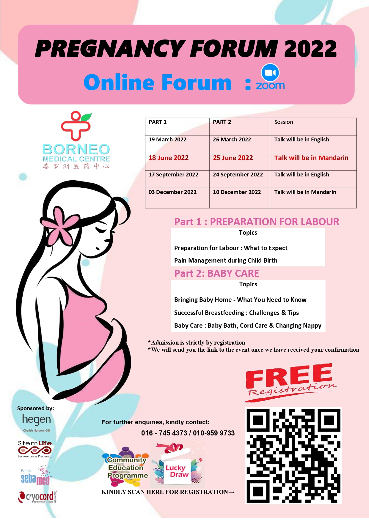 Pregnancy Forum 2022 – Borneo Medical Centre